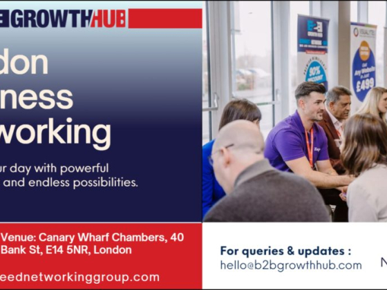 London B2B Growth Hub Business Networking Event - 8th April 2025