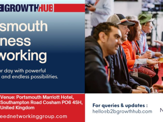 Portsmouth B2B Growth Hub Business Networking Event - 11th April 2025